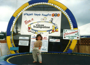 Little Kid on Trampoline | Calgary, Edmonton, Vancouver, Toronto Trampolines