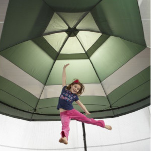 Trampoline canopy safety for kids