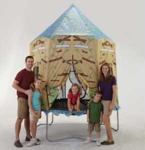 Trampoline Tent Enclosure for Kids in Canada
