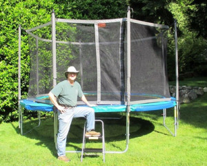 14 foot Trampoline with Enclosure Canada | Calgary, Edmonton, Vancouver, Toronto Trampolines